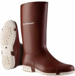 Werklaars Dunlop Sport Boot PVC Burgundy White-Schoenmaat 32