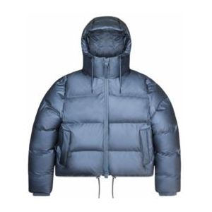 Winterjas RAINS Unisex Alta Short Puffer Jacket Bay-M