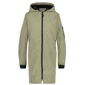 Regenjas Agu Women Long Bomber Cement-M