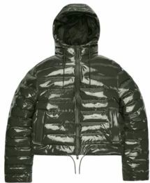 RAINS - Lohja Short Puffer Jacket - Swamp - Unisex - Waterdicht