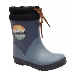 Bisgaard - Kids Thermo II - Regenlaars - Blauw - Rubber