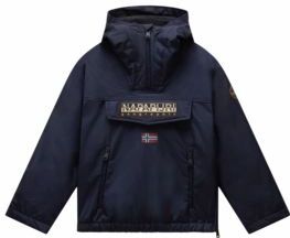 Napapijri - Rainforest Next - Anorak - Blauw - 100% Gerecycled Polyester