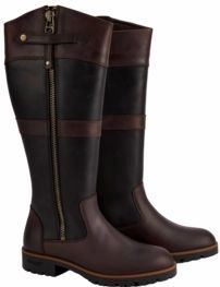 Dubarry - Roundstone - Laarzen - Zwart Bruin - 100% DryFast-DrySoft Leer