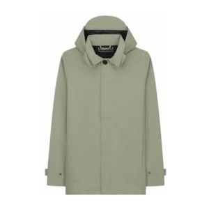 MAIUM - Mac Short - Regenjas - Artichoke - 100% Gerecycled Polyester