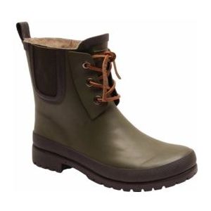 Regenlaars Bisgaard Girls Rain Wool Green-Schoenmaat 36