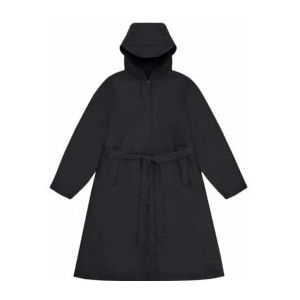 RAINS - A-Line Longer W Jacket - Regenjas - Zwart