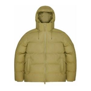 Rains - Alta Puffer Jacket - Winterjas - Khaki - 100% Polyester
