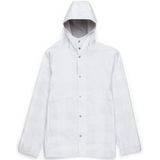 Jas Herschel Supply Co. Men's Rainwear Classic Blanc de Blanc Gingham-XL