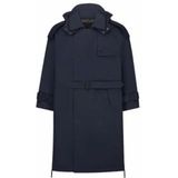 Maium - Trench - Regenjas - Navy Blue - 100% Gerecycled Polyester - Waterdicht