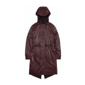 RAINS - String Parka - Dames Regenjas - Depth - Waterdicht - PU-stof
