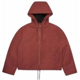 Rains Womens Suva Hardshell Short String W Jacket Regenjas (Dames |rood |waterdicht)