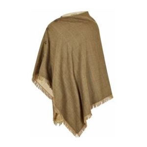 Dubarry - Hazelwood - Poncho - 67 Elm - 100% Wol, Waterafstotende Teflon-Coating
