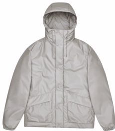 RAINS - Lohja Insulated Cargo Jacket - Unisex - Nimbus-L - Waterdicht
