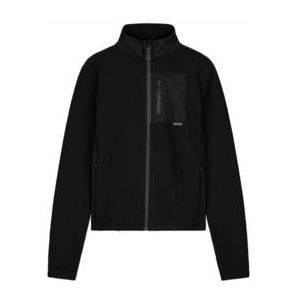 Maium - Fleece Cardigan - Zwart - Unisex Vest