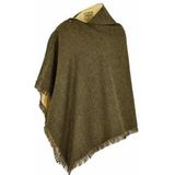 Dubarry - Hazelwood - Poncho - 97 Heath - 100% Wol, Waterafstotende Teflon-Coating