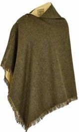 Dubarry - Hazelwood - Poncho - 97 Heath - 100% Wol, Waterafstotende Teflon-Coating