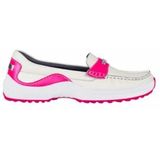 ZOO Adventure - Mia - Mocassin - Wit/Fuchsia - Leder