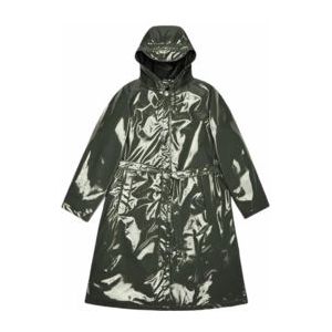 RAINS - A-Line Longer Jacket - Regenjas - Swamp-S