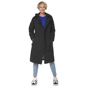 Jas Happy Rainy Days Brooklyn Trenchcoat Black-XXXL