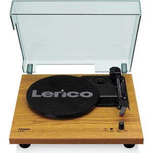 LENCO LS-10WD - Platenspeler met ingebouwde speakers - Hout