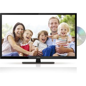 LENCO DVL-2862BK - HD LED TV met 28 inch en DVB/T/T2/S2/C met ingebouwde DVD speler - Zwart