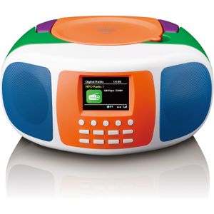 LENCO SCD-861KIDS - Draagbare DAB+/FM Radio - Bluetooth - CD-Speler - Kleurendisplay
