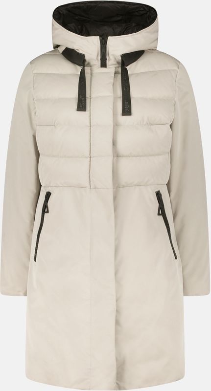 Amber & June Winterjacke Kunstdaune - Pearl Cream