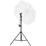 vidaXL Studioverlichtingsset met statieven en paraplu's
