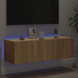 vidaXL-Tv-wandmeubel-met-LED-verlichting-100x35x31-cm-sonoma-eiken