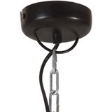 vidaXL Hanglamp industrieel E27 32 cm zwart