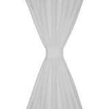 VidaXL-Micro-Satijnen-Gordijnen-met-Ringen-140-x-175-cm-2-stuks-(Creme)