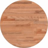 vidaXL Tafelblad rond Ø40x4 cm massief beukenhout