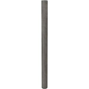 vidaXL Gaas 100x500 cm roestvrij staal zilverkleurig