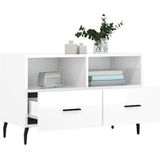 vidaXL-Tv-meubel-80x36x50-cm-bewerkt-hout-hoogglans-wit