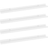 vidaXL-Wandschappen-4-st-80x9x3-cm-hoogglans-wit