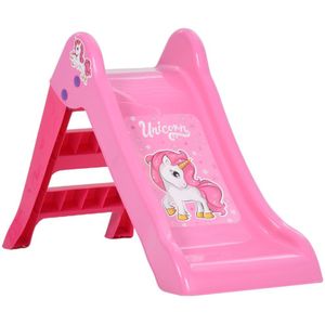 vidaXL-Kinderglijbaan-inklapbaar-111-cm-roze