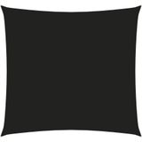 vidaXL Zonnescherm vierkant 4x4 m oxford stof zwart