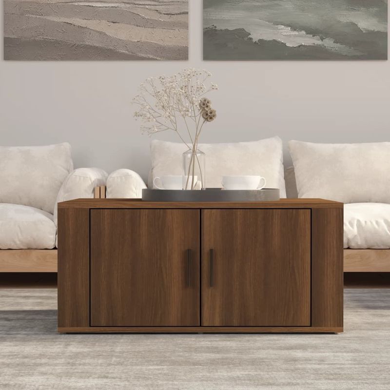 vidaXL-Salontafel-80x50x36-cm-bewerkt-hout-bruin-eikenkleur