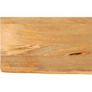 vidaXL Tafelblad met natuurlijke rand 60x40x2,5 cm massief mangohout