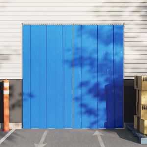 vidaXL-Deurgordijn-200x1,6-mm-25-m-PVC-blauw