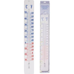 Esschert Design Thermometer op wandplaat TH9 90 cm