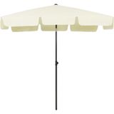 VidaXL Strandparasol 200x125 cm - Zandgeel