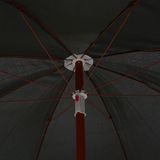 VidaXL Parasol Stalen Paal 240 cm Antraciet