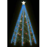 vidaXL Kerstboomverlichting met 400 LED's blauw net 400 cm