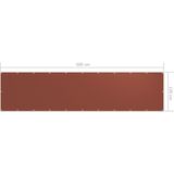 vidaXL-Balkonscherm-120x500-cm-oxford-stof-terracotta