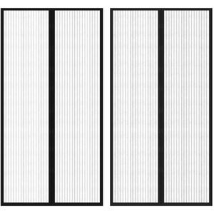 <p>Dit flexibele insectengordijn is de ideale oplossing om vliegen, muggen en andere insecten buiten je huis te houden, terwijl het zorgt voor een vrije luchtcirculatie. Hierdoor kun je met een gerust hart slapen en rusten. Het gordijn is gemaakt van waterdicht polyester, waardoor het zeer gemakkelijk schoon te maken is.</p>
<p>Het gaasgordijn bestaat uit twee delen, waardoor je gemakkelijk door de deur kunt lopen. Dankzij de 8 magneetblokken sluit het gordijn automatisch. Naast het creëren van een comfortabele privéruimte door vervelende vliegende insecten weg te houden, voegt het gordijn ook wat romantiek en warmte toe aan je huis of kampeerplek.</p>
<p>De lichtgewicht constructie maakt het gordijn verwijderbaar en eenvoudig te installeren. Het wordt geleverd met 12 klittenbandbevestigingen waarmee het aan de deur kan worden bevestigd met behulp van spijkers. De levering bevat 2 insectendeurgordijnen met 8 paar magneetblokken, 12 klittenbandbevestigingen en 20 spijkers.</p>
<p>Dit insectendeurgordijn is een ideale keuze om zowel binnen als buiten te gebruiken tijdens de hete zomerdagen. De specificaties van het gordijn zijn als volgt:</p>
<ul>
  <li>Kleur: zwart</li>
  <li>Hoogte: 210 cm</li>
  <li>Breedte: 100 cm</li>
  <li>Makkelijk toegankelijk en zelfsluitend</li>
  <li>Levering bevat 2 insectendeurgordijnen met 8 magneetblokken, 12 klittenbandbevestigingen en 20 spijkers</li>
  <li>Materiaal: 100% polyester</li>
</ul>