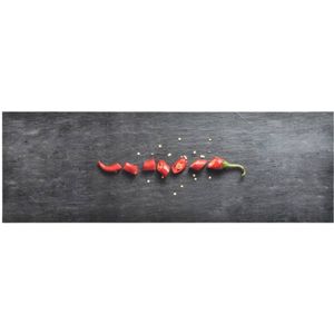 vidaXL Keukenmat wasbaar Pepper 45x150 cm