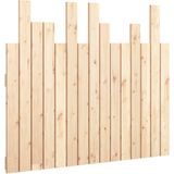 vidaXL Hoofdbord wandmontage 95,5x3x80 cm massief grenenhout