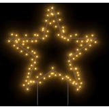 vidaXL Kerstverlichting met ster 115 LED's 85 cm