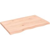 vidaXL-Wandschap-80x50x(2-4)-cm-onbehandeld-massief-eikenhout